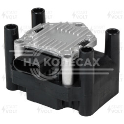 Катушка зажигания для автомобилей VAG Golf IV (97-)/Octavia (96-) (с коммутатором) (4PIN)