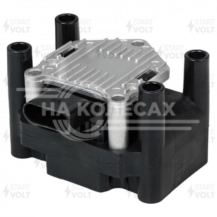 Катушка зажигания для автомобилей VAG Golf IV (97-)/Octavia (96-) (с коммутатором) (4PIN)