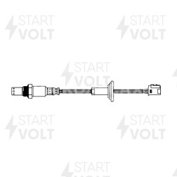 Датчик кислорода для автомобилей Toyota Corolla (00-)(до 2004) 1.5i после катализатора