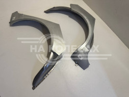 Ремонтные задние арки (наружная + внутренняя) Toyota Yaris 1 / Toyota Vitz 1