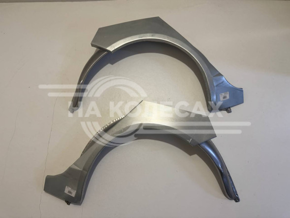 Ремонтные задние арки (наружная + внутренняя) Toyota Yaris 1 / Toyota Vitz 1