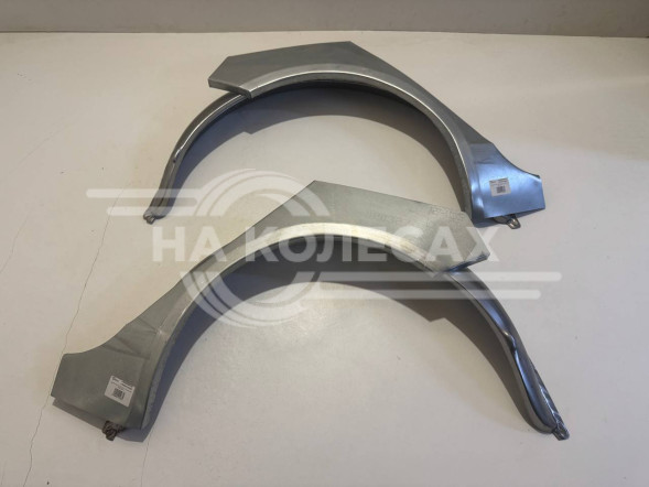 Ремонтные задние арки (наружная + внутренняя) Toyota Yaris 1 / Toyota Vitz 1