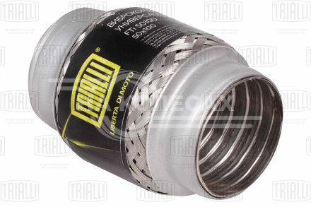 Виброкомпенсатор выхлопной трубы (Гофра) 50x100 InterLock (нержавеющая сталь)