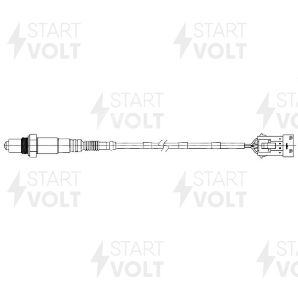 Датчик кислорода для автомобилей Haval F7 (18-)/F7x (19-) 1.5T после катализатора