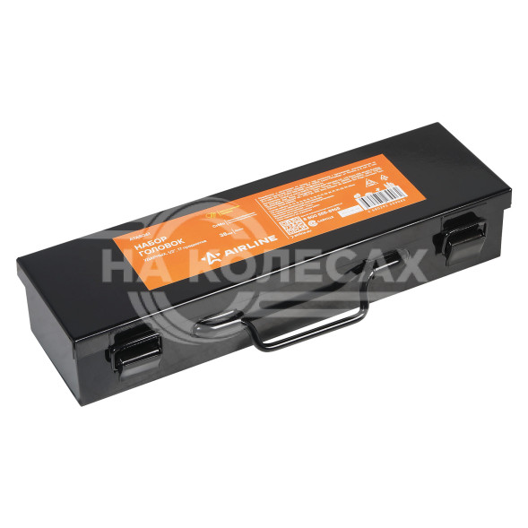 Набор головок ударных 1/2&quot; 38мм 17 пр. (10-36мм) мет. кейс.