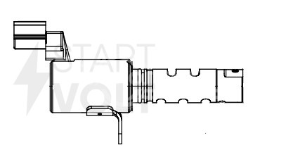 Клапан электромагнитный регулировки фаз ГРМ для автомобилей Dodge Caliber (06-) 1.8i/2.0i/Jeep Compass (06-) 2.4i впускной