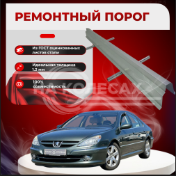 Ремонтные пороги Peugeot 607
