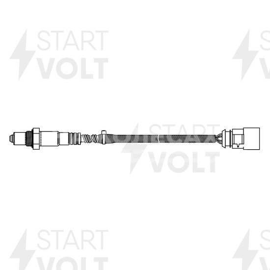 Датчик кислорода для автомобилей VAG Octavia (96-)/Golf IV (97-) 1.4i-2.0i 750 мм после катализатора