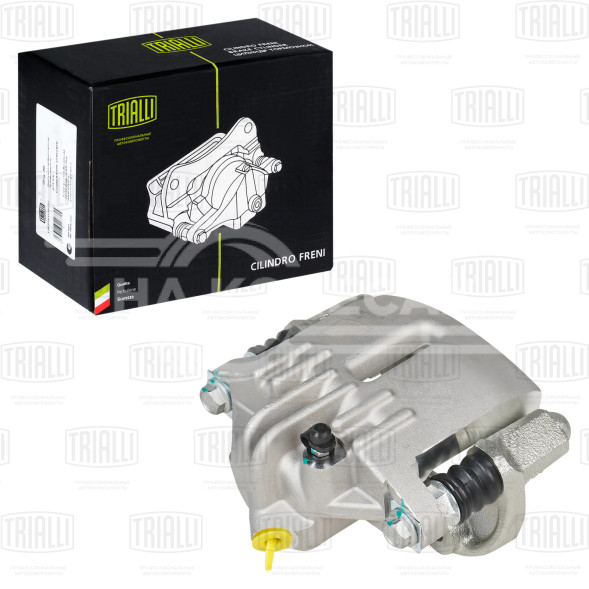 Суппорт тормозной для автомобилей Лада 1111 передний правый d=45мм (в сборе со скобой)