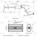 Глушитель для автомобилей Hyundai Getz (02-) 1.1i/1.3i дополнительный (резонатор) (алюминизированная сталь)
