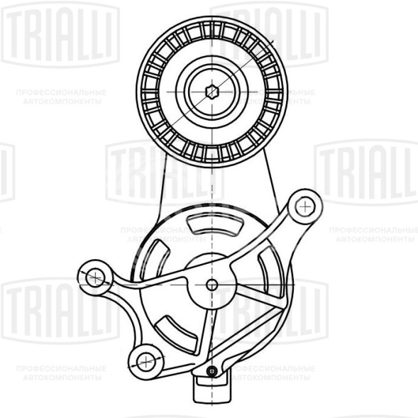 Ролик привод. ремня для автомобилей VW Golf V (03-) 2.0TFSi (с натяж. мех.) (CM 5438)