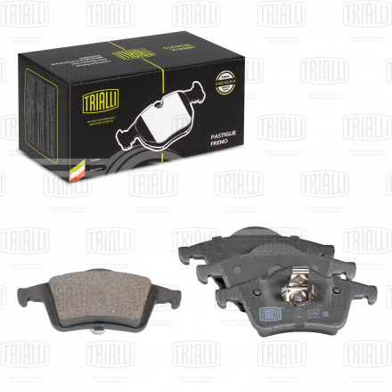 Колодки тормозные дисковые задние для автомобилей Volvo S60 (00-) / S80 (98-) / XC70 (02-) (PF 4120)