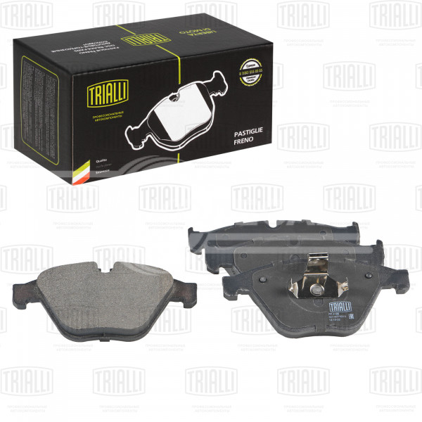 Колодки тормозные для автомобилей BMW 5 (F10/11) (10-)/6 (F12/13) (11-) дисковые передние