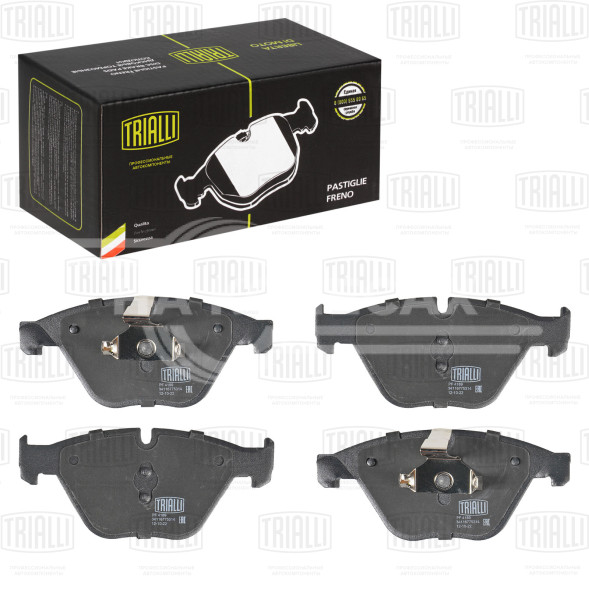 Колодки тормозные для автомобилей BMW 5 (F10/11) (10-)/6 (F12/13) (11-) дисковые передние