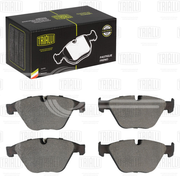 Колодки тормозные для автомобилей BMW 5 (F10/11) (10-)/6 (F12/13) (11-) дисковые передние