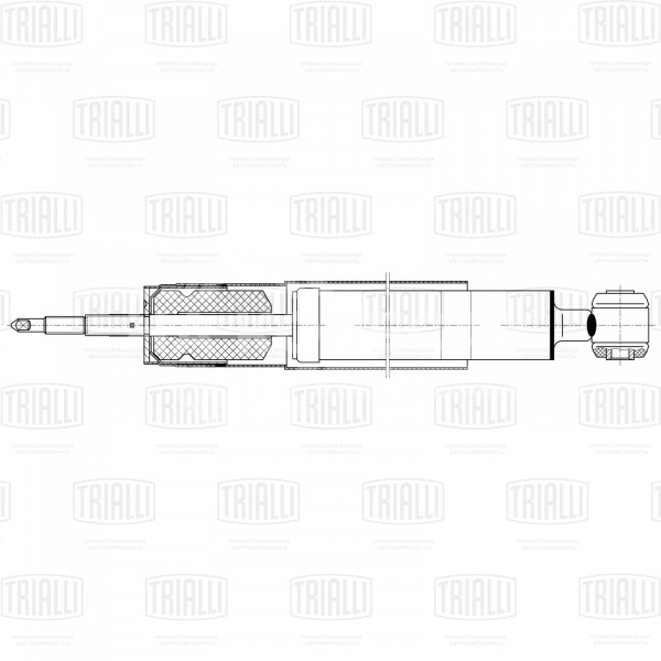 Амортизатор задний для автомобиля Mercedes C (W203) (00-)