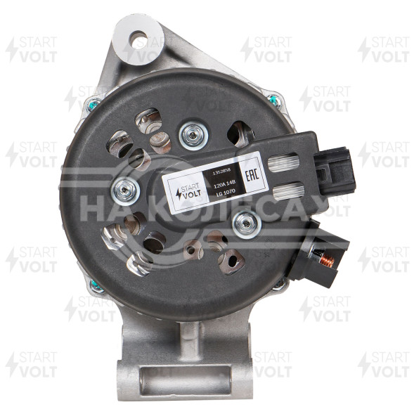 Генератор для автомобилей Ford Focus II (05-) 1.6i/1.6T/Volvo S40 (04-) 1.6i 120A