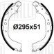 Колодки тормозные для автомобилей Toyota Hilux (97-) / 4Runner (95-) / Hiace (89-) барабанные
