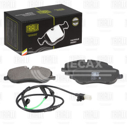 Колодки тормозные дисковые передние для автомобилей Land Rover Discovery 3 (04-) (в комплекте с датчиком)