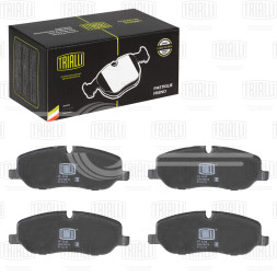 Колодки тормозные дисковые передние для автомобилей Land Rover Discovery 3 (04-) (в комплекте с датчиком)