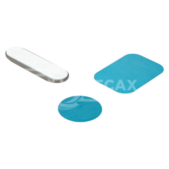 Держатель для телефона автомобильный на торпедо магнитный прямоугольный на двухстороннем скотче