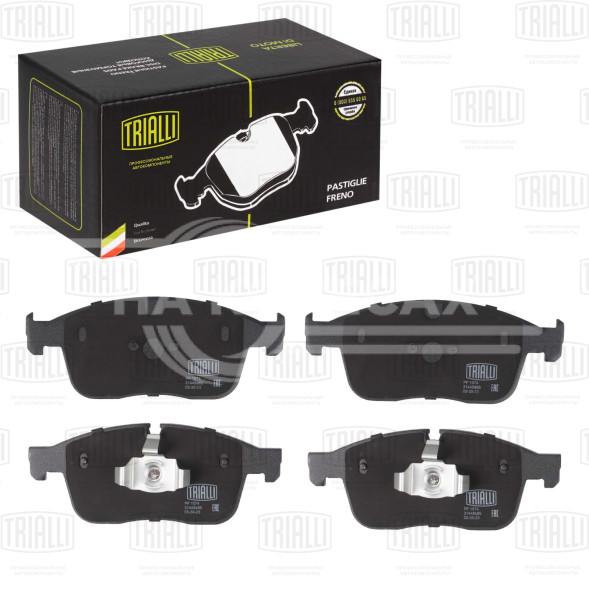 Колодки тормозные дисковые передние для автомобилей Volvo XC60 (08-) 180x72