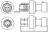Датчик давления хладагента Opel Astra H (04-)/Chevrolet Cruze (09-)