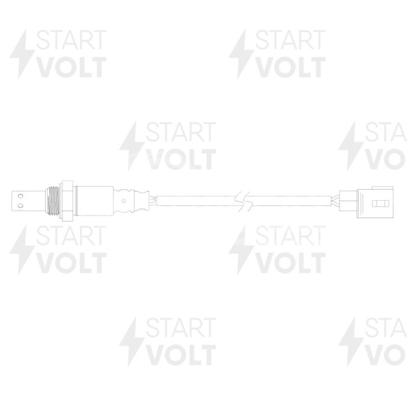 Датчик кислорода для автомобилей Toyota LC Prado 120 (02-) 4.0i/100 (98-) 4.7i до катализатора