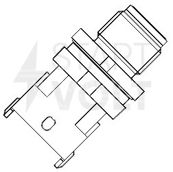 Датчик давления топлива для автомобилей ГАЗ/ПАЗ с дв. Cummins ISF2.8/ISF3.8 Евро-3
