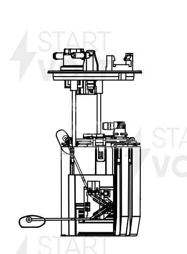 Модуль топливного насоса для автомобилей Kia Picanto (17-) 1.0i/1.2i