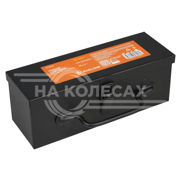 Набор головок ударных 1/2&quot; 78мм 14 пр. (10-27мм) мет. кейс.