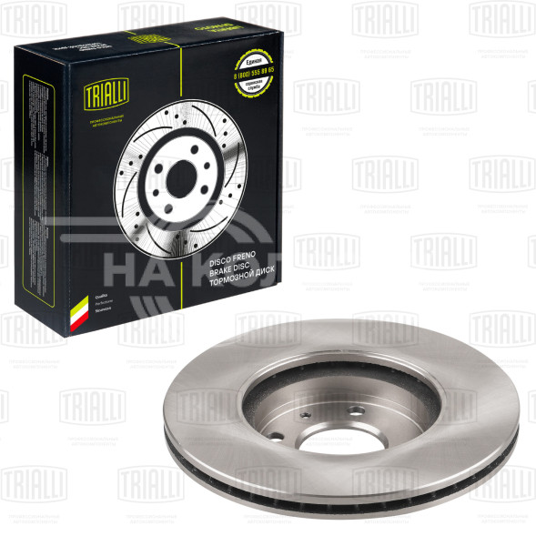 Диск тормозной передний для автомобилей Kia Picanto (17-) d=256