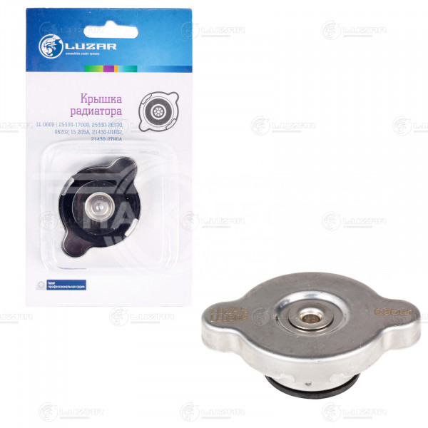 Крышка (пробка) радиатора для автомобилей Hyundai/Kia/Nissan/Mazda/Toyota/Honda 0.9 bar (большой клапан)