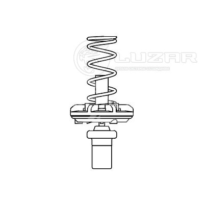 Термостат для автомобилей VW Polo Sedan (10-)/Tiguan (08-)/Golf IV (08-)/Skoda Rapid (12-) (83°С) (термоэлемент)
