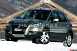 Полные ремонтные пороги Fiat Sedici 1