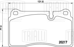 Колодки тормозные дисковые передние для автомобилей Land Rover Range Rover Sport (05-) с тормозной системой Brembo (в комплекте с датчиком)