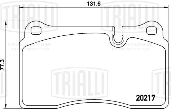 Колодки тормозные дисковые передние для автомобилей Land Rover Range Rover Sport (05-) с тормозной системой Brembo (в комплекте с датчиком)