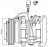 Компрессор кондиционера для автомобилей Toyota Camry (01-) 2.0i/2.4i