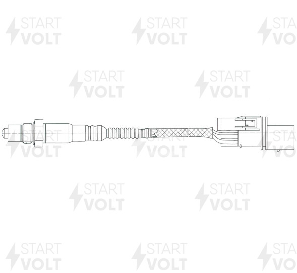 Датчик кислорода для автомобилей BMW X5 E53 (99-) 4.4i/4.8i до катализатора слева