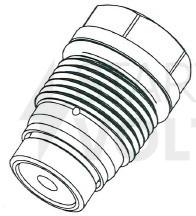 Клапан топл. для автомобилей Hyundai H-1 (97-)/Kia Sorento (02-) 2.5D [D4CB] (ограничения)