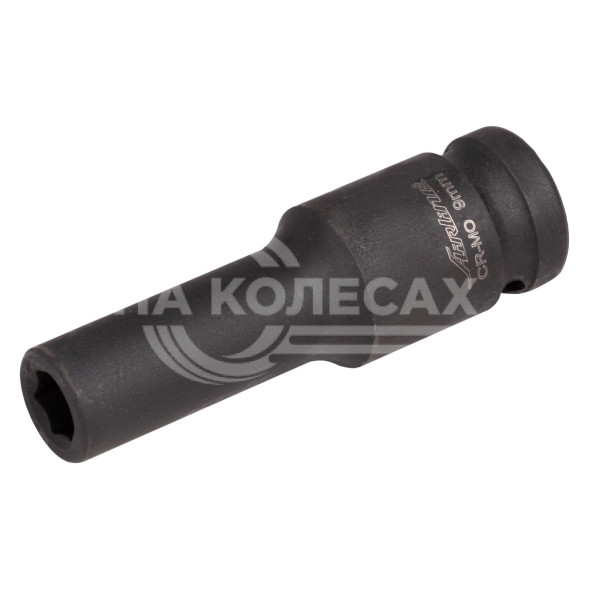 Головка ударная торцевая 1/2&quot; DR шестигранная 9мм L=78 мм