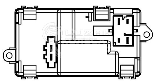 Резистор электровентилятора отопителя для автомобилей Audi A6 (C6) (04-)