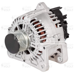 Генератор для автомобилей Renault Logan I (04-)/Duster (10-)/Sandero (09-) 1.6i 110A