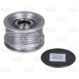 Шкив с обгонной муфтой генератора для автомобилей Peugeot 4007 (07-) 2.2HDi