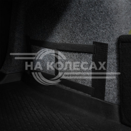 Карман в багажник на липучке с адаптером, универсальный (18*35 см)