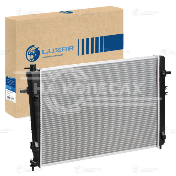 Радиатор охлаждения для автомобилей Tucson (04-)/Sportage (04-) 2.0D MT (тип Halla)