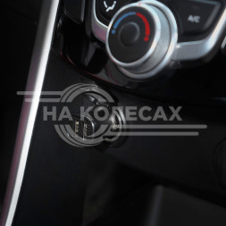 Адаптер автомобильный 2хUSB 2.1А, 12/24В