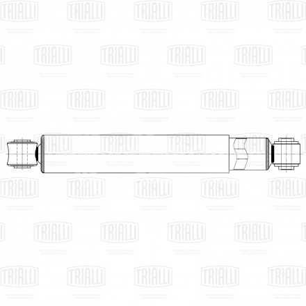 Амортизатор задний для автомобиля Renault C/D (13-)/Volvo FE (06-) (520/865 20x55 20x62 О/O)