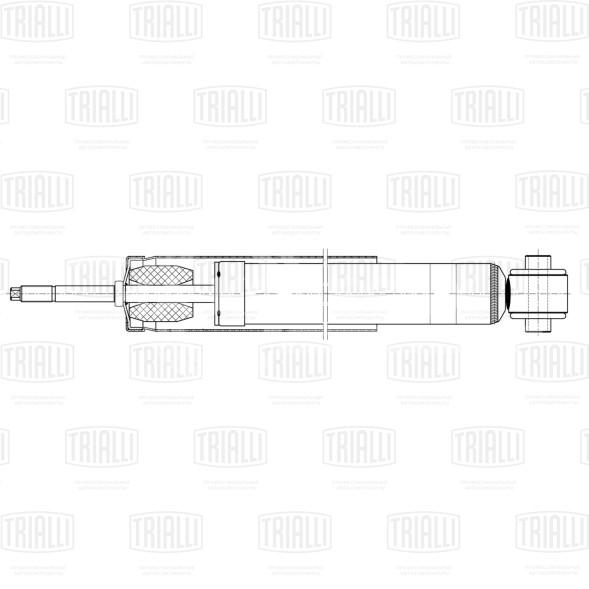 Амортизатор задний для автомобиля Mercedes E (W211) (02-)