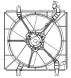 Электровентилятор охлаждения для автомобилей Honda CR-V (95-) 2.0i (с кожухом)